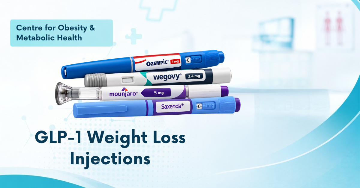 GLP-1 Weight Loss Injections Explained: Ozempic, Wegovy, Mounjaro & Saxenda